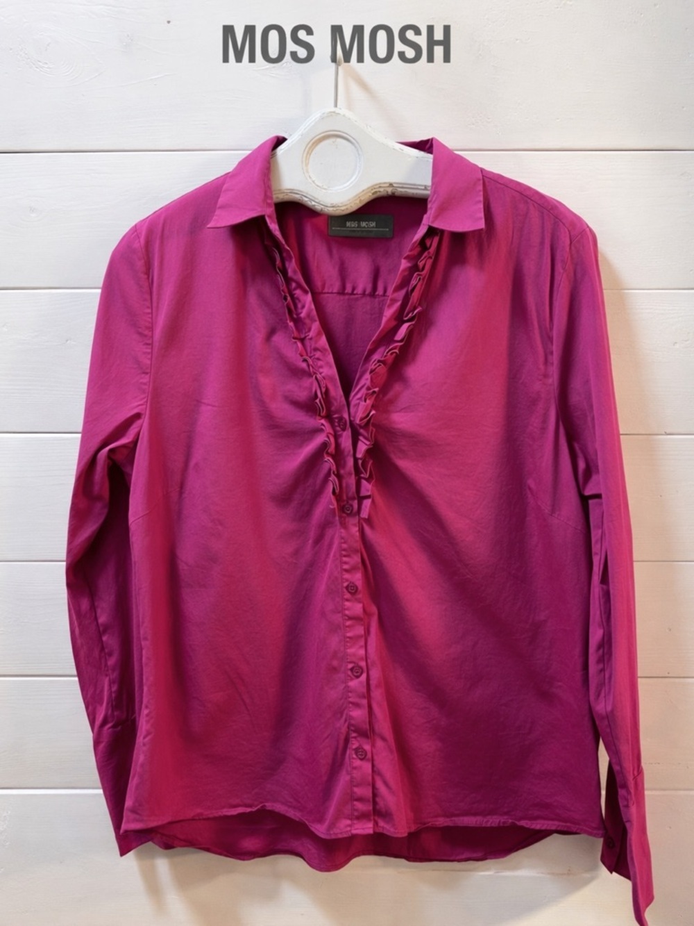 MOS MOSH Pink Slightly Pearly Blouse XL